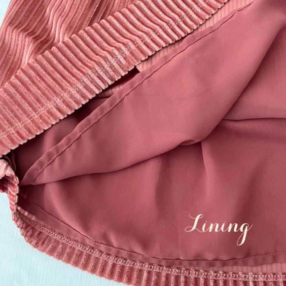 Costes Rebel Canyon Orange Pleated Velvet‎ Skirt - Picture 3 of 3